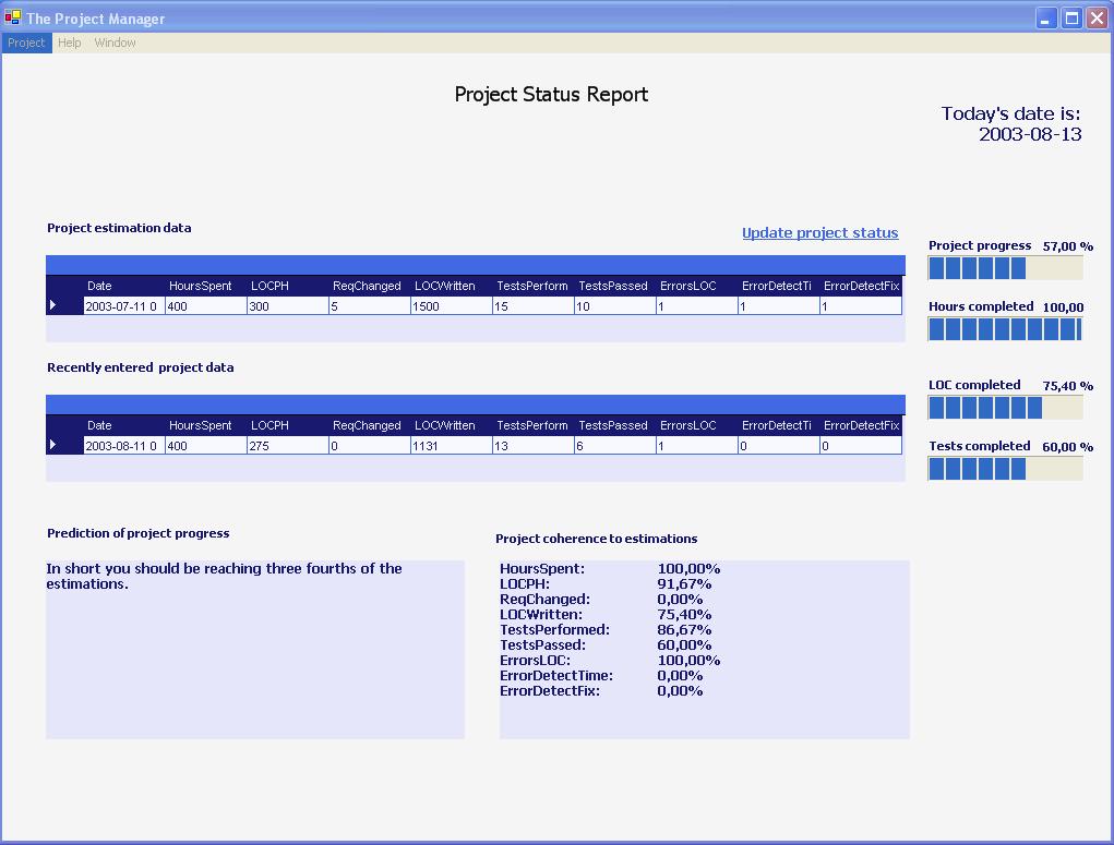 Appendix System Screen Shots The Client