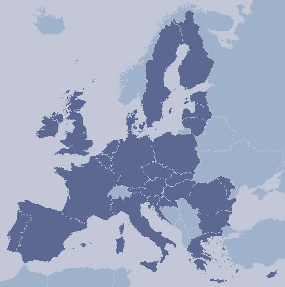 EU:S MEDLEMSLÄNDER INKLUSIVE NORGE FINLAND NORGE SVERIGE ESTLAND STORBRITANNIEN DANMARK LETTLAND LITAUEN NEDERLÄNDERNA BELGIEN TYSKLAND LUXEMBURG POLEN TJECKIEN SLOVAKIEN FRANKRIKE ITALIEN ÖSTERRIKE