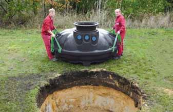 Lågbyggd tank Enkel att hantera och transportera, med