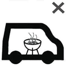 EN SAFETY INSTRUCTIONS WARNING! The grill becomes very hot, do not move it when lit. The grill must not be used indoors! Do not use spirit or petrol to light the grill.