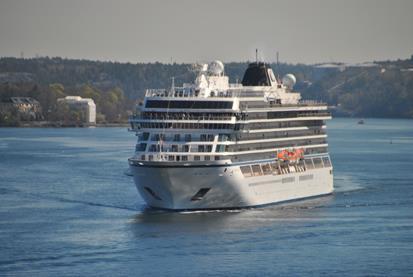 Passagerare: 930 Viking Sea vid Stadsgården 2016.05.21.