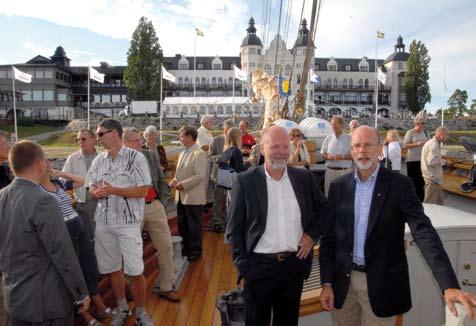 Festdagarna lockade som vanligt många besökare, de allra flesta var förstås nyfikna på Tre Kronor af Stockholm och en hel del provade riggklättring under Go Camps