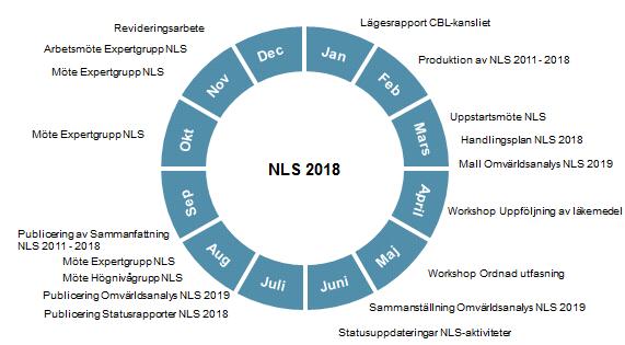 Årsprocess NLS 2018 Samordning och samverkan På uppdrag av Socialdepartementet samordnade CBL-kansliet, i samverkan med Socialdepartementet och SKL, den 13 mars 2018 Uppstartsmöte NLS för hela