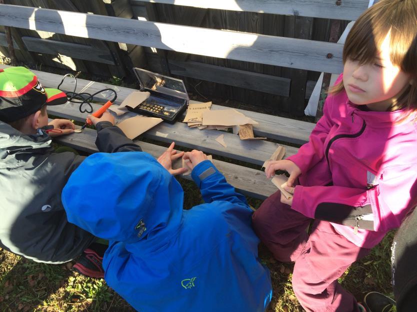 Nyårslägret IDream bjöd på drömåk av olika slag. Scoutfejden: Såga, fila, borra, löda, spraya = snygga reflexer i trä! gjorde vi lägermärke och beundrade några kor.