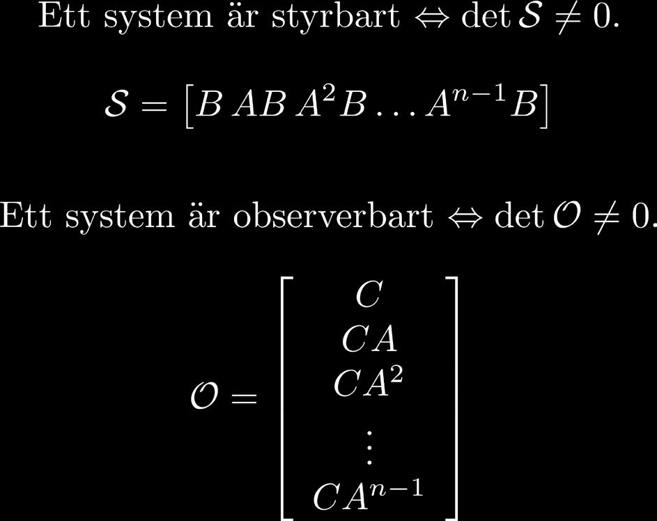 Styrbarhet och