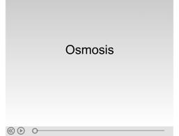 Osmos Då 33.4 mg av ett ämne löses i 10.0 ml vatten vid 25 C har lösningen ett osmotiskt tryck på 558 torr. Beräkna ämnets molmassa. 111 g/mol Copyright Cengage Learning.