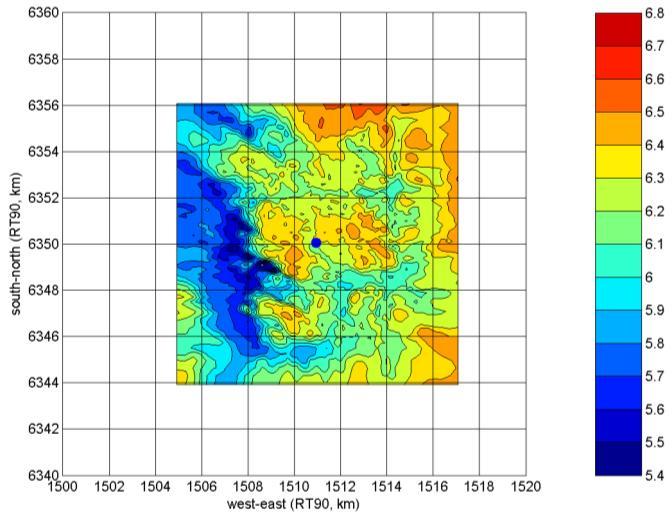 Although this finding was not a general result the question was raised whether it could have to do with model resolution and/or how the forest canopy is accounted for by mesoscale models.