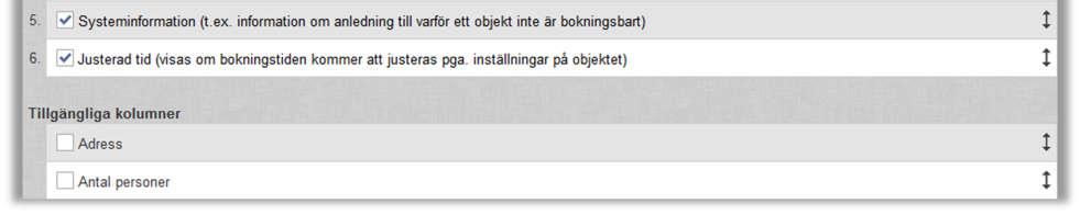 Inställningarna tillämpas också på eventuella anpassade söksidor (ny funktion som beskrivs i detta dokument) skapade av