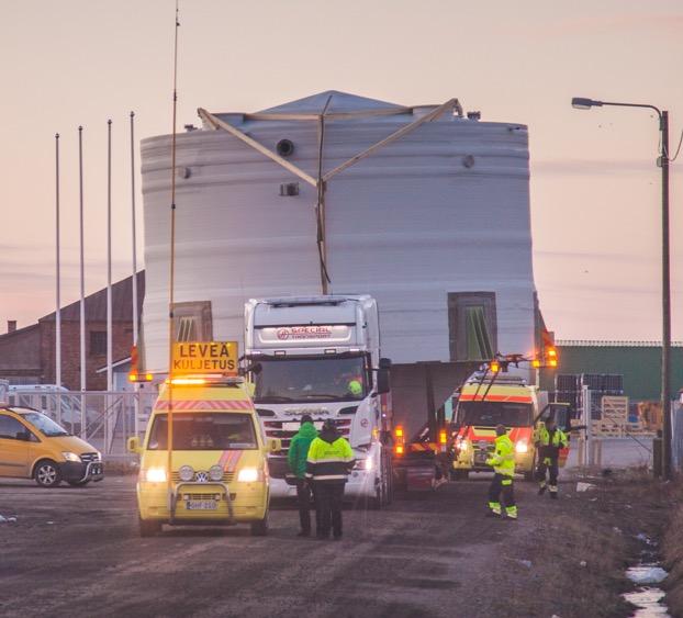 Specialtransporter en del av Ahola Transports tjänster ända sedan år