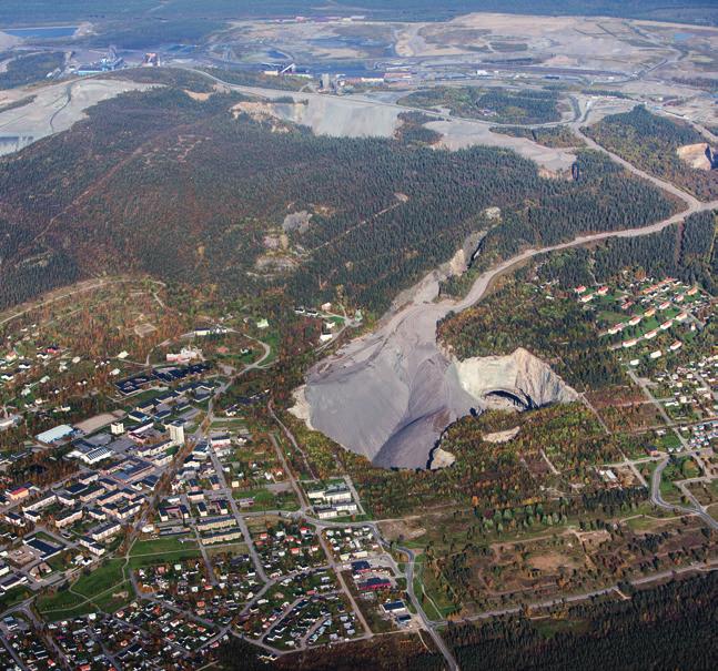 DIVISION SÖDRA Division Södra omfattar gruvor och förädlingsverk i Malmberget och Svappavaara.
