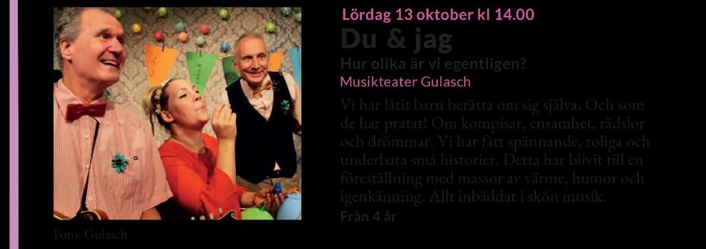 Östgötamusiken har också en egen konsertserie för barn, Musik på Winden.