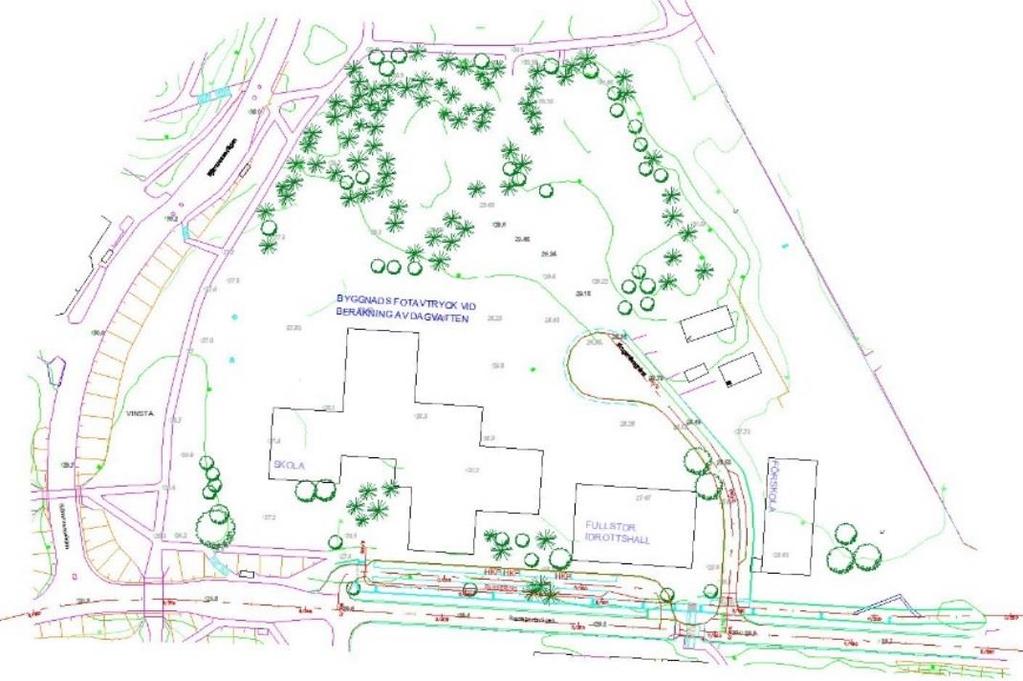 Syftet med utredningen är att bedöma påverkan från vägtrafikbuller på den planerade skolan. Utredningen ska utgöra underlag till detaljplan.