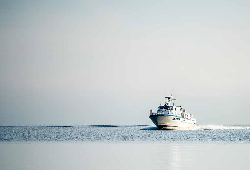 Provat båten till staun?