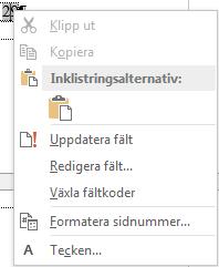 4.6.2 Men sidnummer i bilagor då? Det går bra att låta sidnumreringen fortsätta löpande från referenslistan, genom eventuell populärvetenskaplig sammanfattning och tack och vidare genom bilagorna.