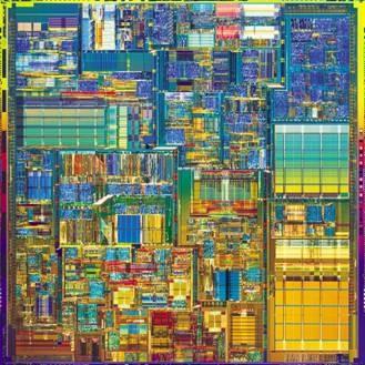 Intel 44 (97) 23 transistorer m/8khz 44 till Pentium Intel Pentium 4 (2) 42 millioner transistorer.8 m /.5GHz approx.
