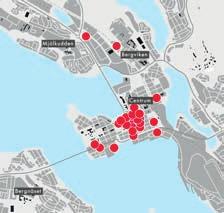 LULEÅ Luleå, 19% 81% Kontor, 56% Handel, 27% Bostäder, 4% Hotell/Restaurang, 3% Vd/Utbildning, 2% Industri/lager, 1% Övrigt, 7% fastigheter 28 tkvm 205 Fastighetsvärde, mkr 4 144 LULEÅ