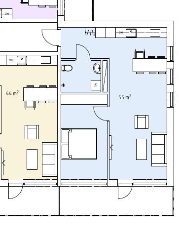 6.2 Ljuddämpad sida För Hus 2 som får ekvivalent ljudnivå vid fasad över 60 dba krävs att balkongen har tätt räcke över balkongplattan.