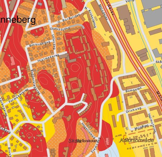 Typiska föroreningar inom fyllnadsmassor i Göteborgsområdet är petroleumkolväten, PAH, lösningsmedel och metaller. 2.