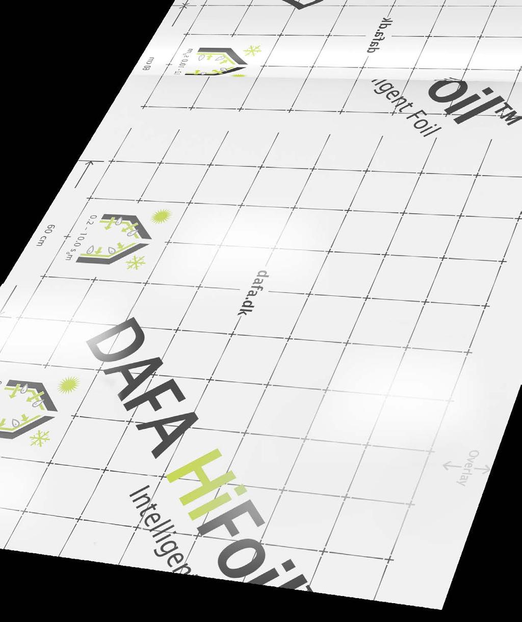 tiv diffusionsspärr Tekniska specifikationer HiFoil kan användas i kompakta konstruktionerdär det ska finnas kontakt mellan folien och isoleringsmaterialet.