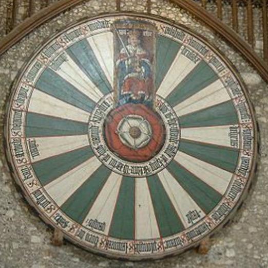 Det runda bordet och den nya riddaren, del 2. I den stora salen i slottet Camelot stod det runda bordet och julmaten bars in till de 149 riddare.