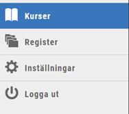 Lägga till ny kursdeltagare Lägga till kursdeltagare kan göras i samband med bokningen eller separat. 2. Klicka på det aktuella kurstillfället. 3.