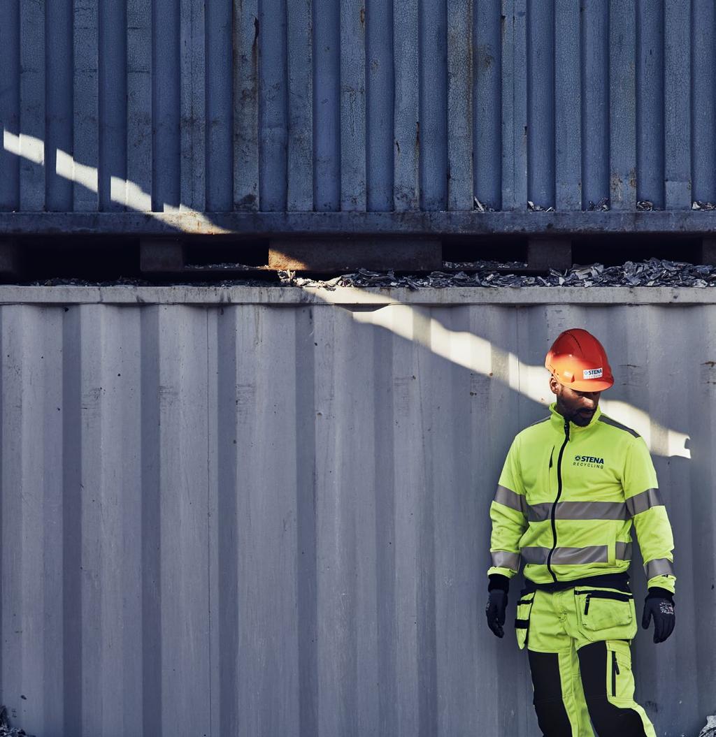 STENA METALL Som ett av Europas ledande återvinningsföretag har Stena Metallkoncenen under verksamhetsåret 2017/2018 stärkt sin marknadsposition genom huvudsakligen organisk tillväxt.