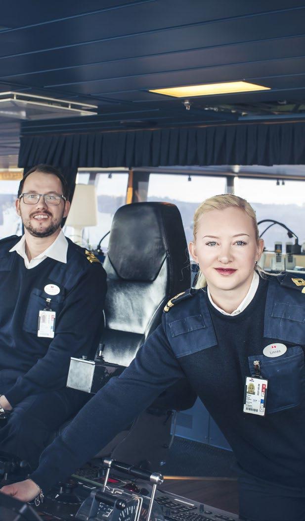 ARBETET SKER UTE I VERKSAMHETEN Principen om det delegerade affärsmannaskapet inom Stena och att beslut ska fattas nära affären tar sig uttryck i att varje enskild verksamhet utifrån sin