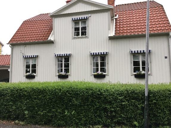 3 Beskrivning av fastigheter längs Norra Bangårdsgatan Fastigheter är enbostadshus som styckehus på adresser Norra