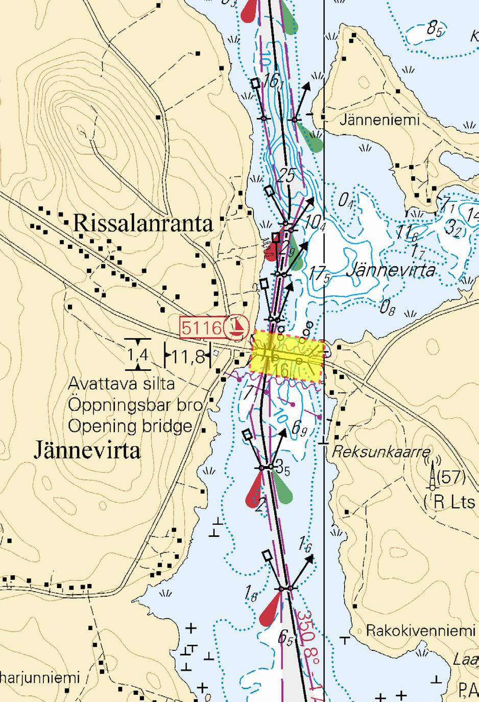 *316(T) /018 (018-10-31) Suomi. Vuoksen vesistö. Kuopio. Jännevirta. Siilinjärven väylä (4. m). Sillanrakennustyöt. Tiedonanto uusitaan. Alueet ja rajat Finland. Vuoksens vattendrag. Kuopio. Jännevirta. Siilinjärvileden (4.