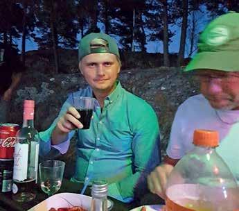 plats! Tur med vädret hade vi också!