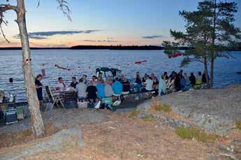 bryggan och hade mingel, musikqiuz
