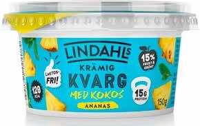 Tillverkas av svensk mjölk och levereras i kartongflaska med 40% lägre vikt än traditionella plastflaskor.