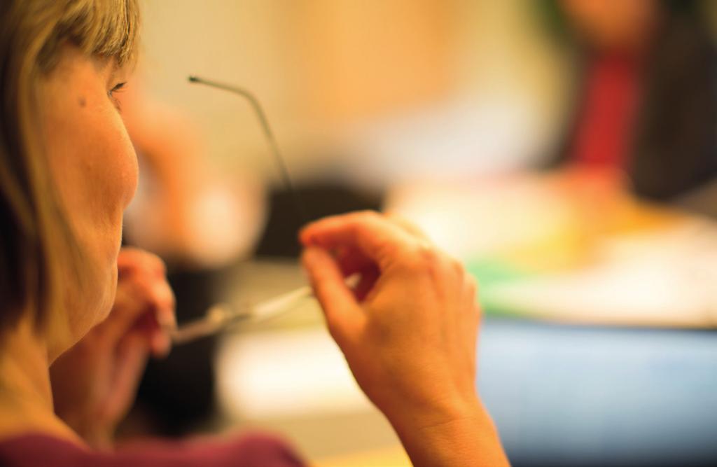 UNDERVISA TILLGÄNGLIGT 5 Bemötande Som lärare är det viktigt att vara positiv till samtal med studenterna.