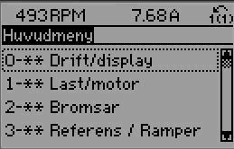 2 Så här programmerar du Q-4 Applikationsinställningar Q-40 Fläkt Funktioner Q-41 Pump Funktioner Q-42 Kompressor Funktioner par.22-60 Rembrott, funktion par.22-20 Autoinst. av låg effekt par.