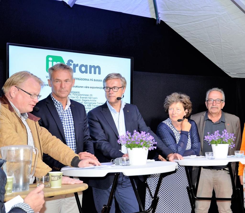 Almedalen 2017 Hur påverkar medierapporteringen besluten i infrastrukturpolitiken?