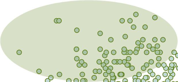 Det finns inget samband mellan kostnad och kvalitet i äldreomsorgen 100 Brukarbedömning helhetssyn, %-andel nöjda (genomsnitt