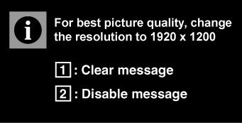 For example, with a "15 second" setting, if a control is not pushed within 15 seconds, the display screen disappears.