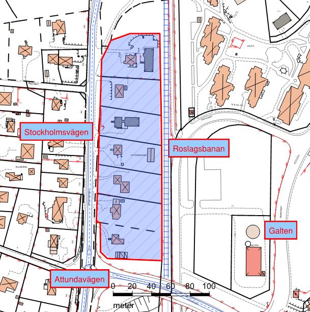 I närområdet har inga omgivande planer som påverkar bedömningen av risknivåer mot Kv. Strömmingen 1 7 identifierats.