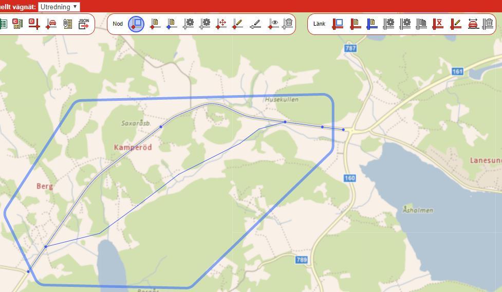 Genomföra Trafikomfördelning 1. Välj verktyget omfördela trafik 2.