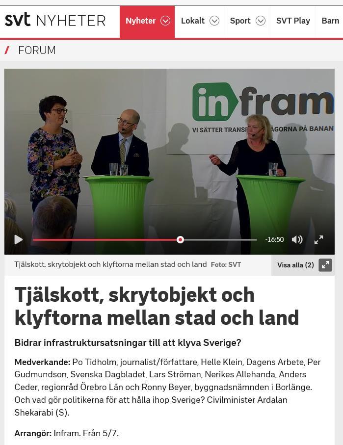 Sammanfattning Tjälskott.
