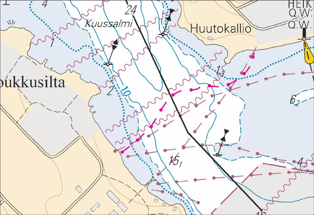 22 1-2015 Ei merikartan mittakaavassa - Inte i sjökortets skala - Not to scale of chart (FTA, Helsinki/Helsingfors 2015) VI Sisävesistöt Inlandsfarvattnen Inland Waterways *20. L/218/218.