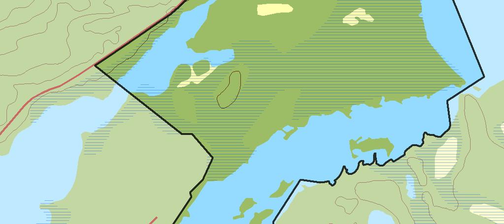 1:15 000 "- Gräns för naturreservatet Förslag till