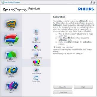 5. Enable color calibration (Aktivera färgkalibrering) - på som standard.