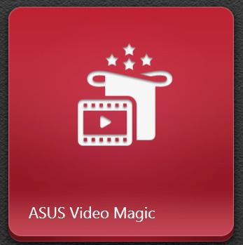 ASUS Video Magic Denna app ger dig möjlighet att starta datorns Blu-ray Disc Suite.