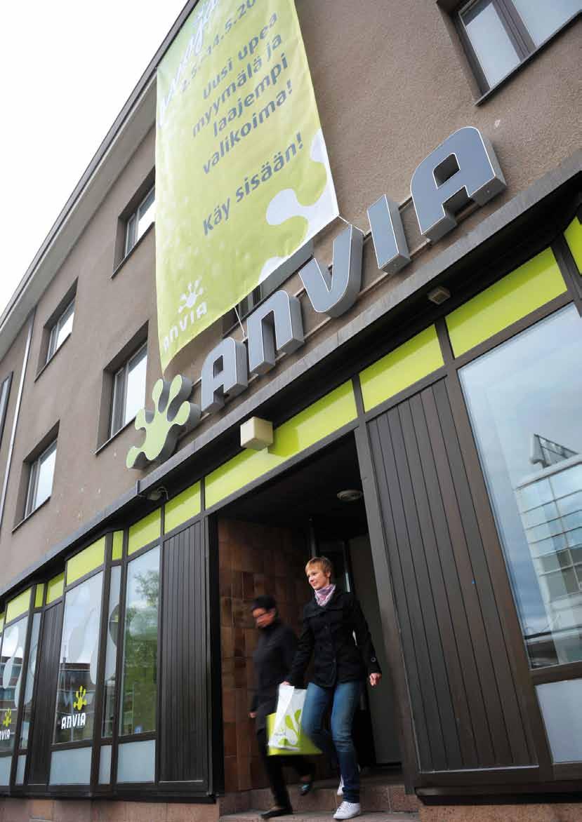 10 Butiken på Puskantie i Seinäjoki förnyades och