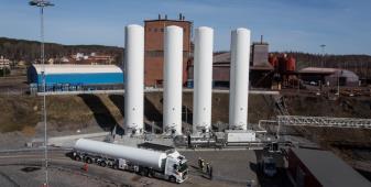 LNG Segment fordon och tunga transporter