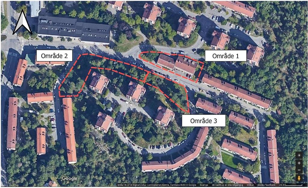 1 Inledning Svenska Bostäder planerar utveckling av fastigheterna Hammarbyhöjden 1:1 samt Åskvädret 2 i bostadsområdet Björkhagen i Stockholms stad.