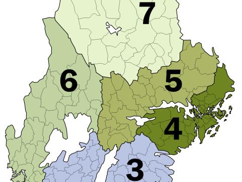 SKOGSPRISER OMRÅDE 5 ¾ av de