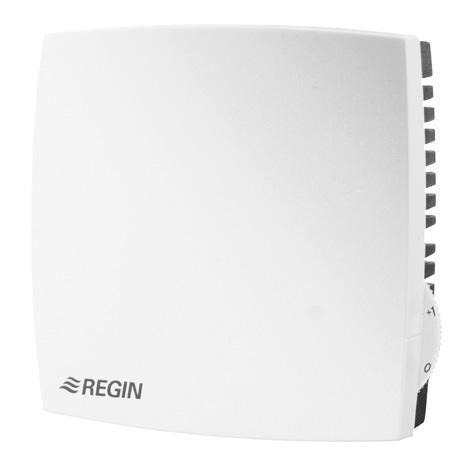 6. An den eingebauten elektronischen Thermostaten in AW-s wird ein Raumsensor mit Sollwertgeber TG-R430 (Bild 26) mit der Schutzart IP30 angeschlossen.