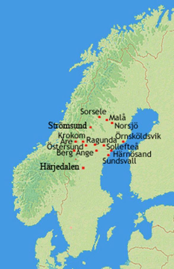Forskningspersoner (Teknik för Äldre ACTION i Norr) Anhörigvårdare > 65 år (n=95) Boende i glesbygdsområden (15